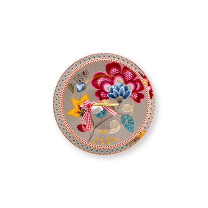 Cake Stand 3/Layers Blooming Tales Fantasy Khaki - Pimis Living