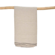 Die Toskana-Tischdecke – Naturschwarz – 150 x 250 Bazar Bizar Living