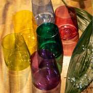 Wassergläser 6 Farben 300 ml - Lose 6 AULICA