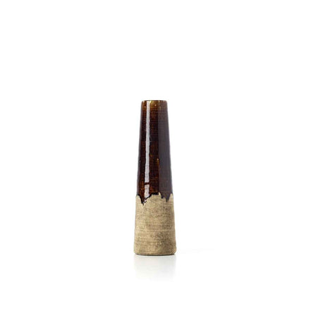 Die Amber Cone Vase – Betonbraun – S Bazar Bizar Living