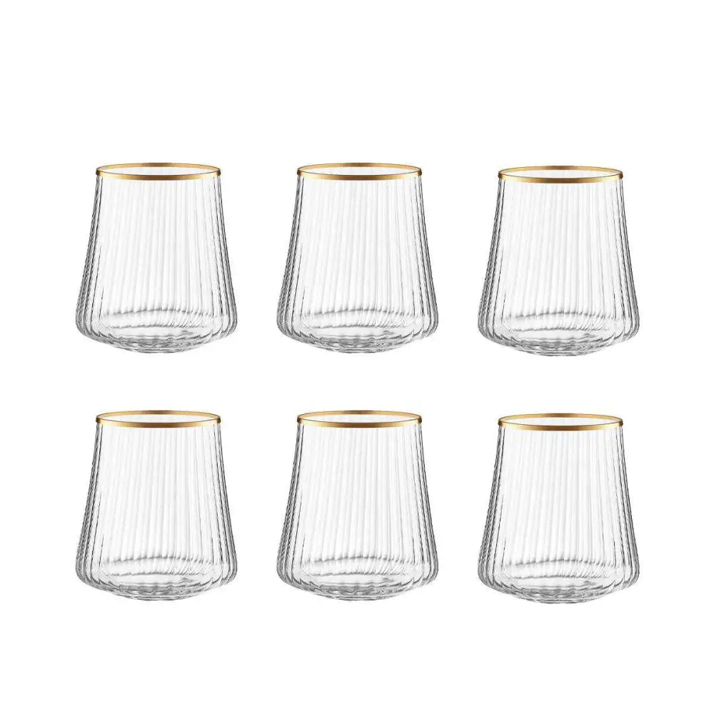 350 ml vergoldete Kantenbrille - Los 6 6