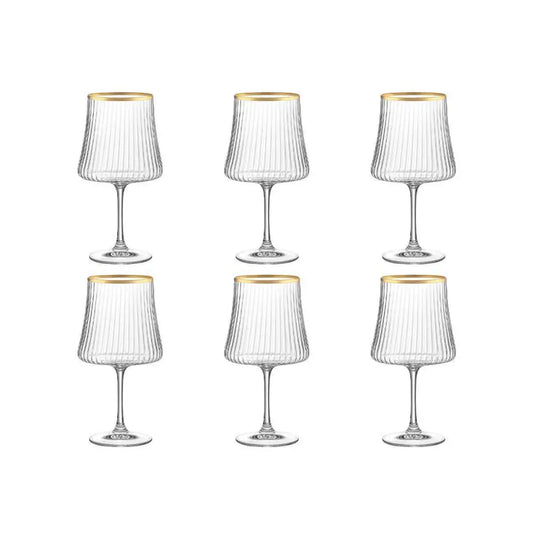 360 ml vergoldeter Kantenwein - Los 6