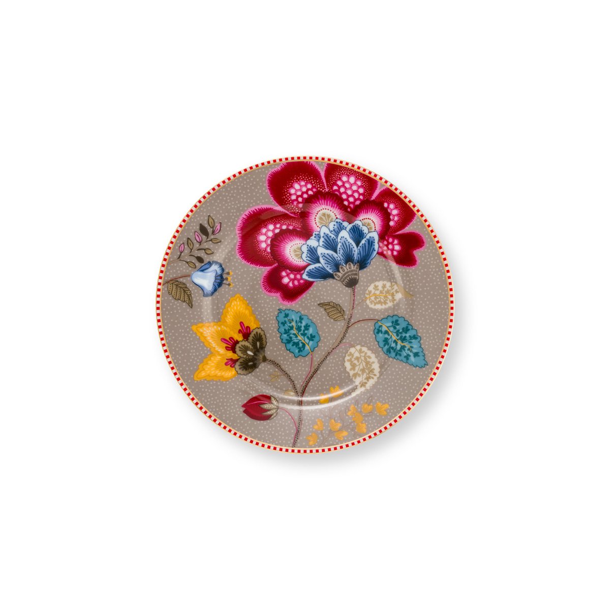 Cake Stand 3/Layers Blooming Tales Fantasy Khaki - Pimis Living