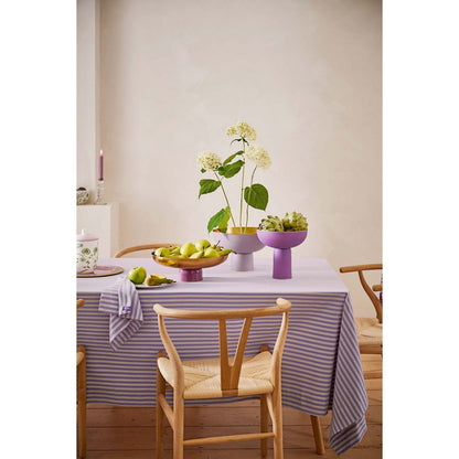 High Tray Metal Matt Lilac 23x24cm - Pimis Living