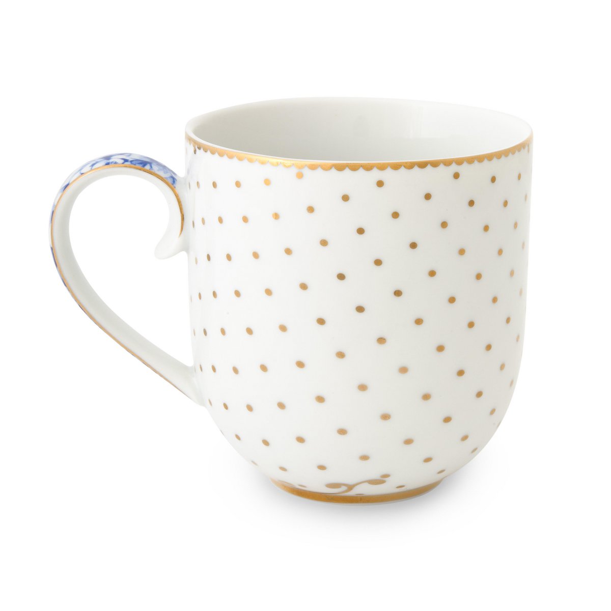 Set/2 Mugs Small Royal White - Pimis Living