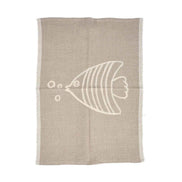 Das Leinenfisch-Küchentuch – Naturweiß – 50 x 70 Bazar Bizar Living