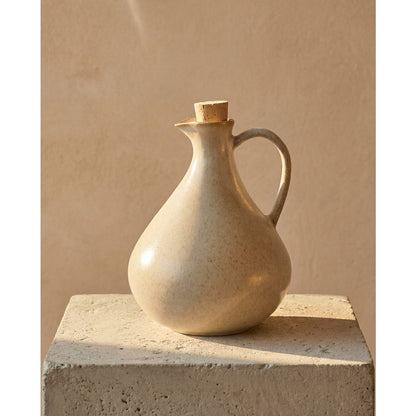 Die Olivenölflasche Nr. 80 – Weiß - Pimis Living