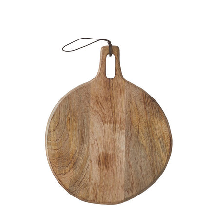 Duko Servierbrett – Ø28 cm – 100 % FSC Mangoholz – Braun - Pimis living by Konceptpunkt