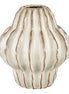 Jarrón Altea – Alto 28 x Ø 25 cm – Cerámica – Blanco roto