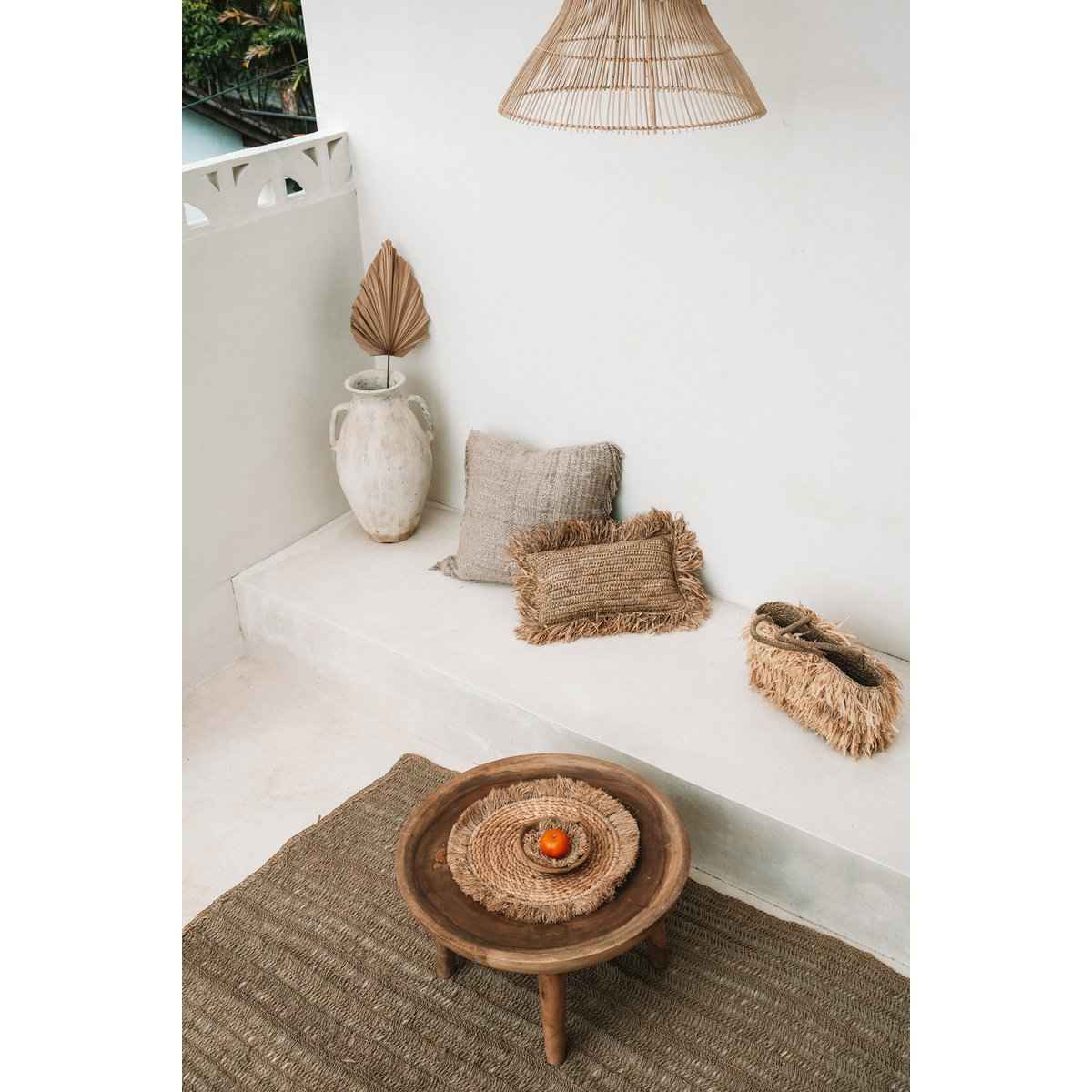 Das Seegras Raffia Tischset – Natur Bazar Bizar Living
