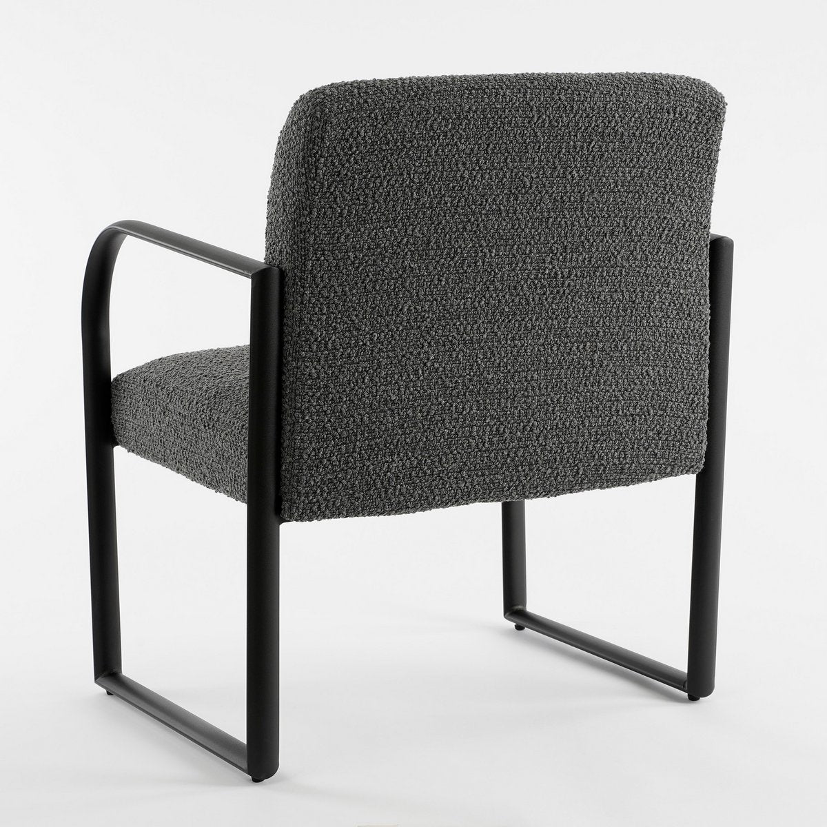 Symon -Sessel - L72 x B69 x H81 cm - Dunkelgrau