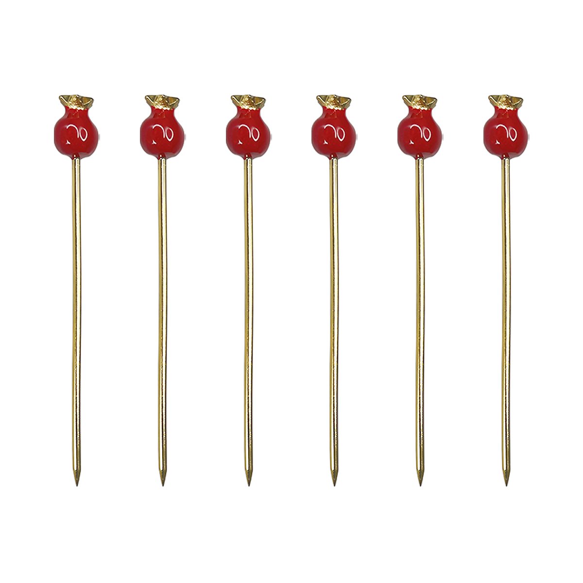 Granatapfel-Vorspeisenspieße – 6er-Set