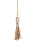 Die Kauri und Raffia Quaste - Natürlich Bazar Bizar Living