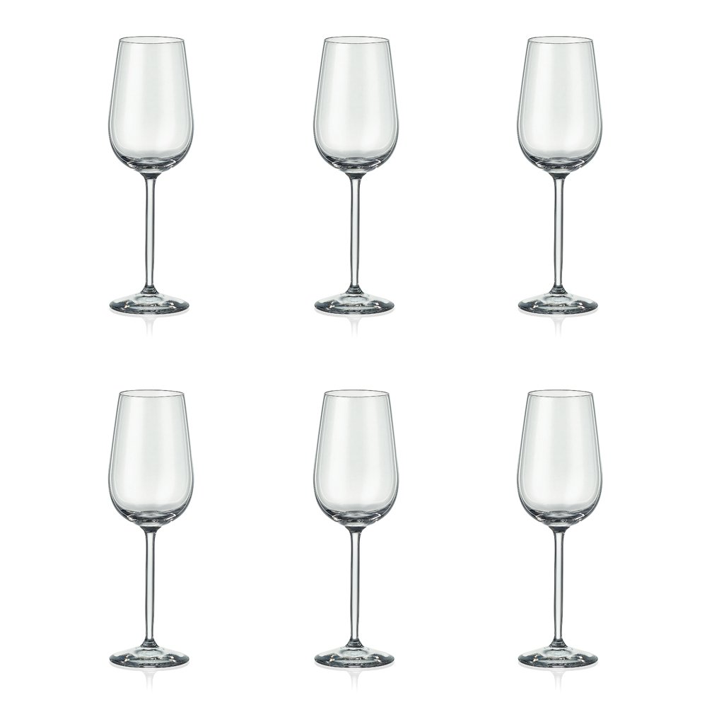 FLÖTEN PROSECCO 150ML PFINGSTROSEN - LOT DE 6 AULICA