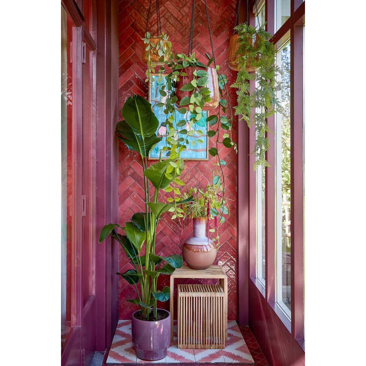 Holm Vase - H42 x Ø29 cm - Keramik - Terra