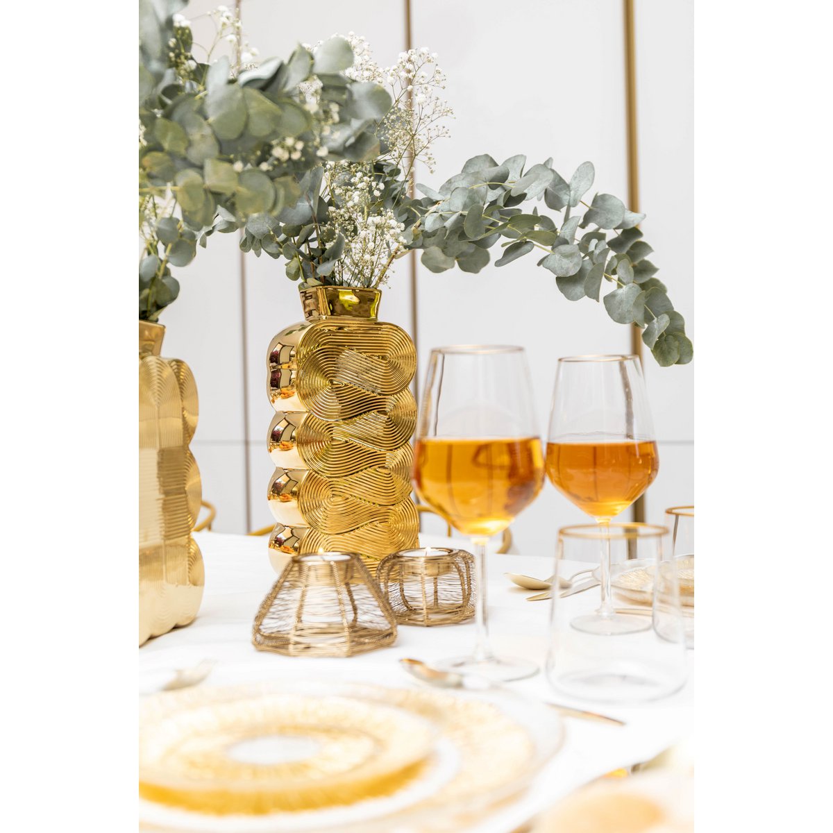 Runde Candlestick 9x9x5cm - Pimis Living