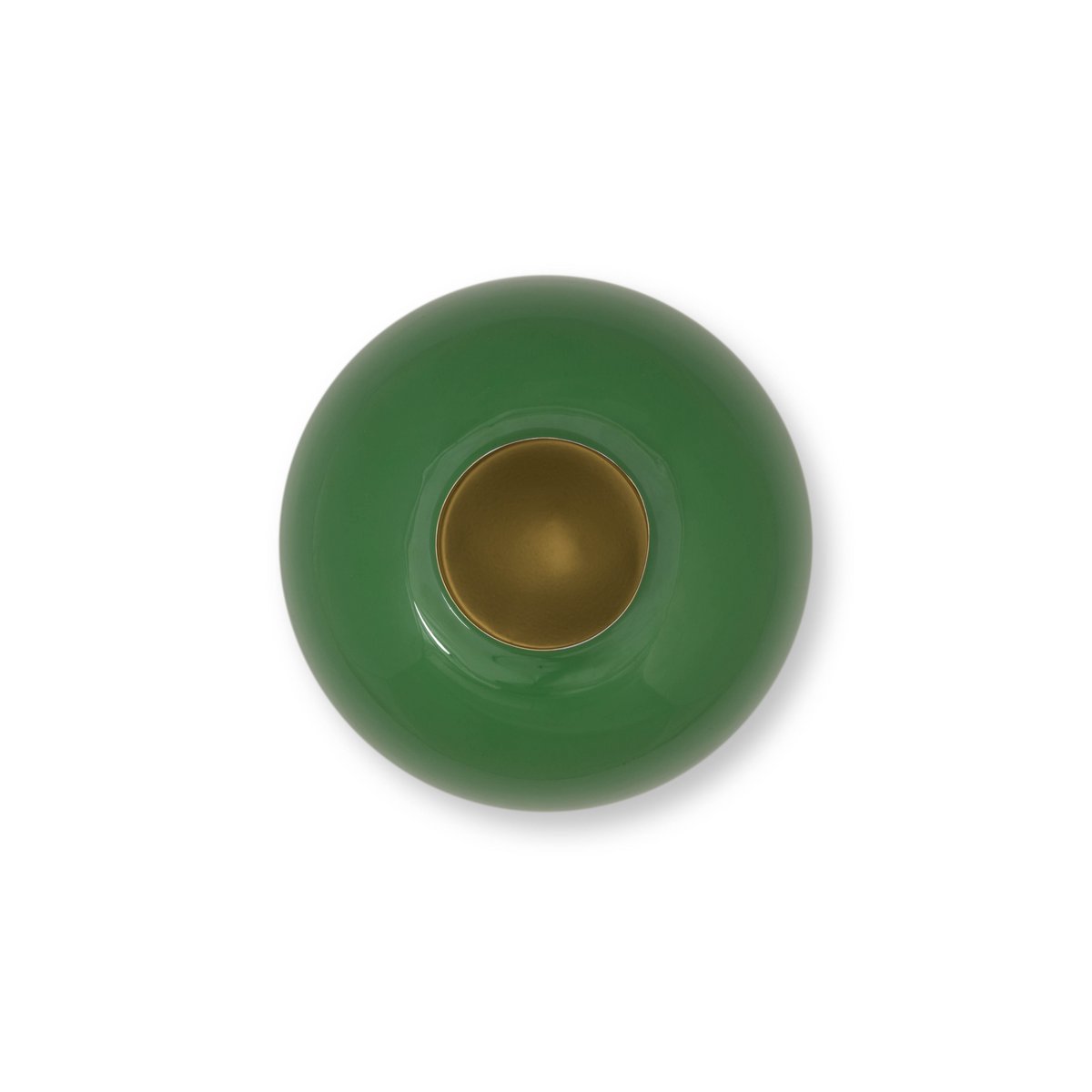 Vase Metal Green 23cm - Pimis Living