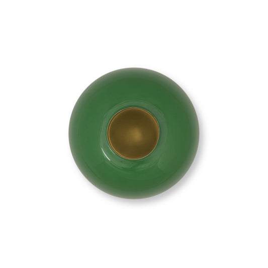 Vase Metal Green 23cm - Pimis Living