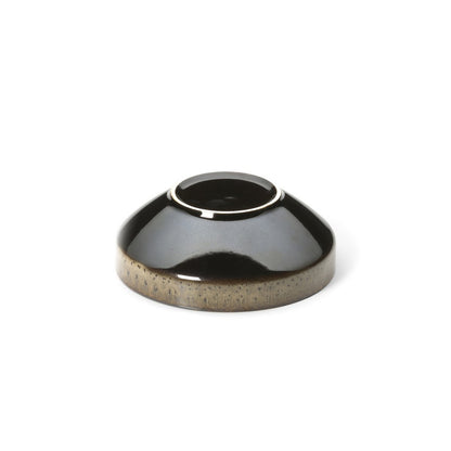 Die Kyoto Low Bowl – Dunkelbrauner Schlamm – M - Pimis Living