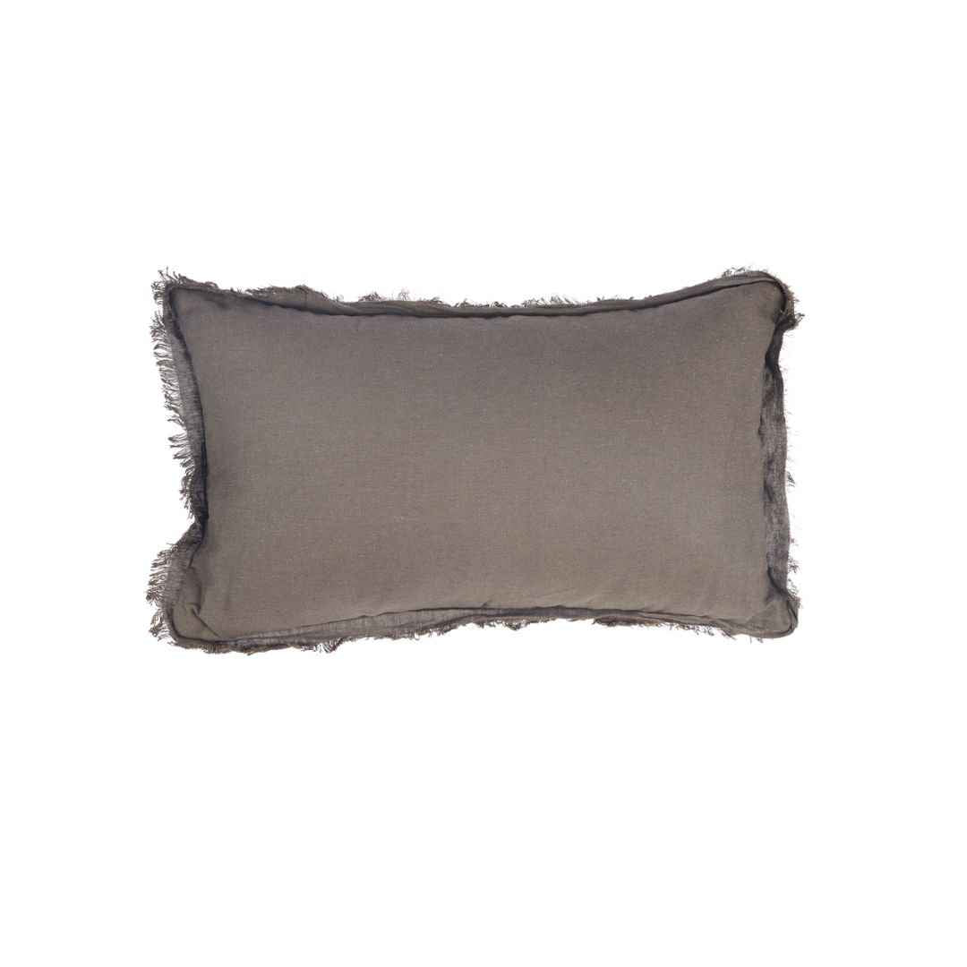 The Smoky Vibe Kissenbezug – Grau – 30 x 50 Bazar Bizar Living