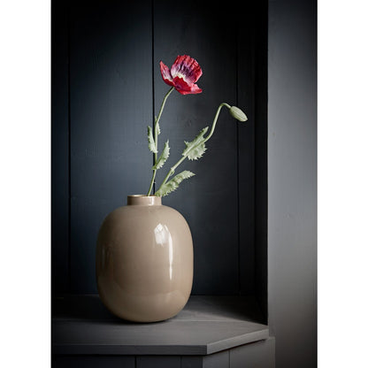 Vase Metal Khaki 32cm - Pimis Living