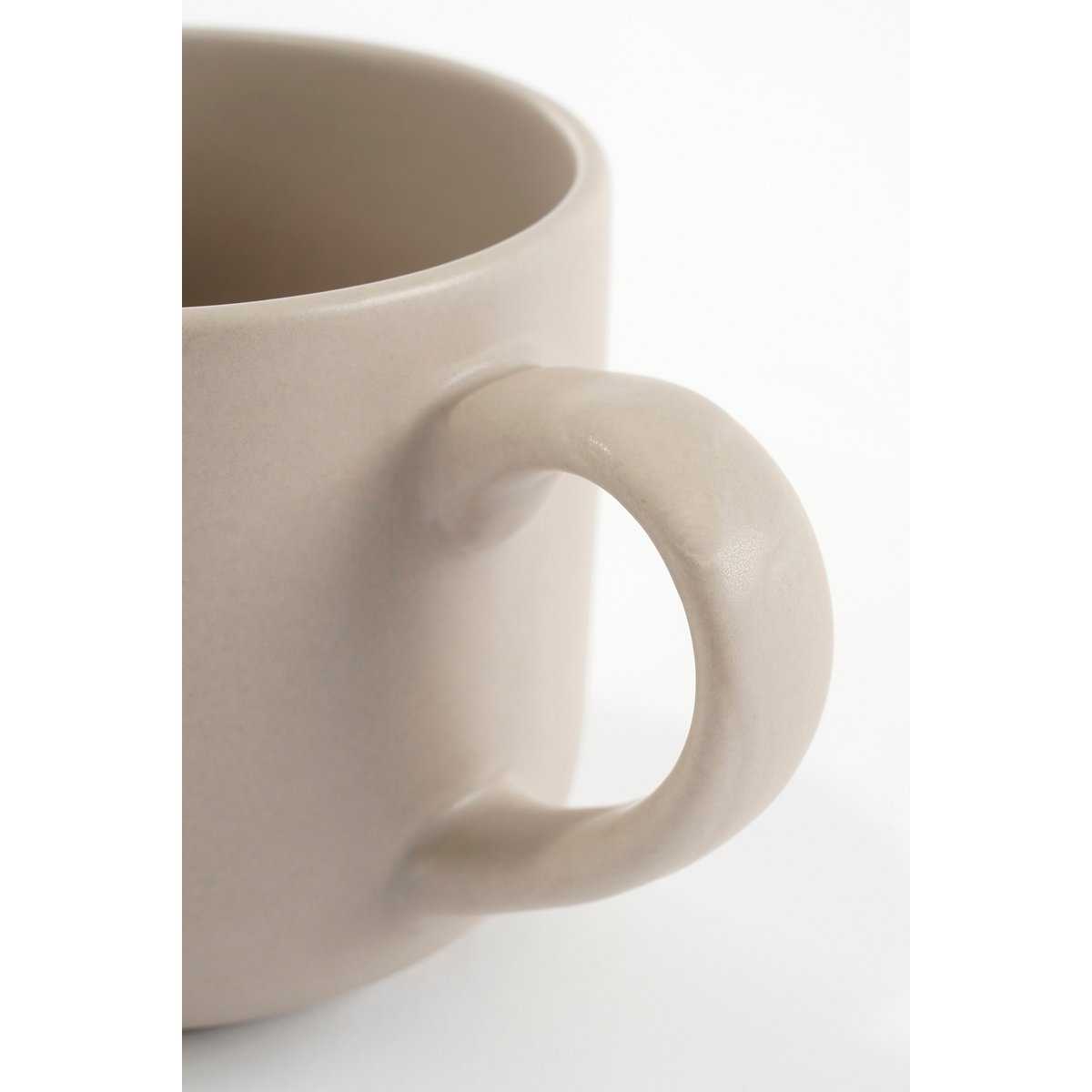 Ozi Descrises Set 4 Personen - Stein gut - Taupe - Pimis living by Konceptpunkt