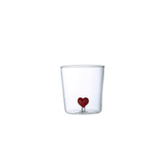 Herzförmige Wassergläser 300 ml – 4er-Set AULICA