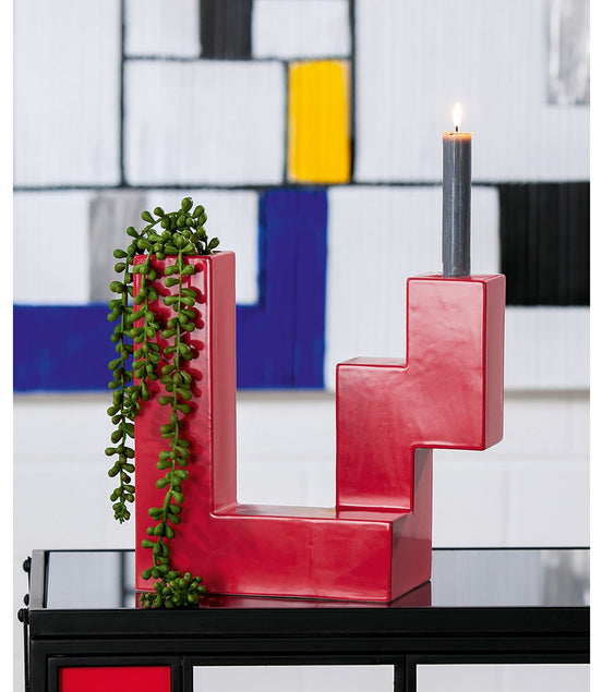 Candlestick vase Patras, H.25.6 cm