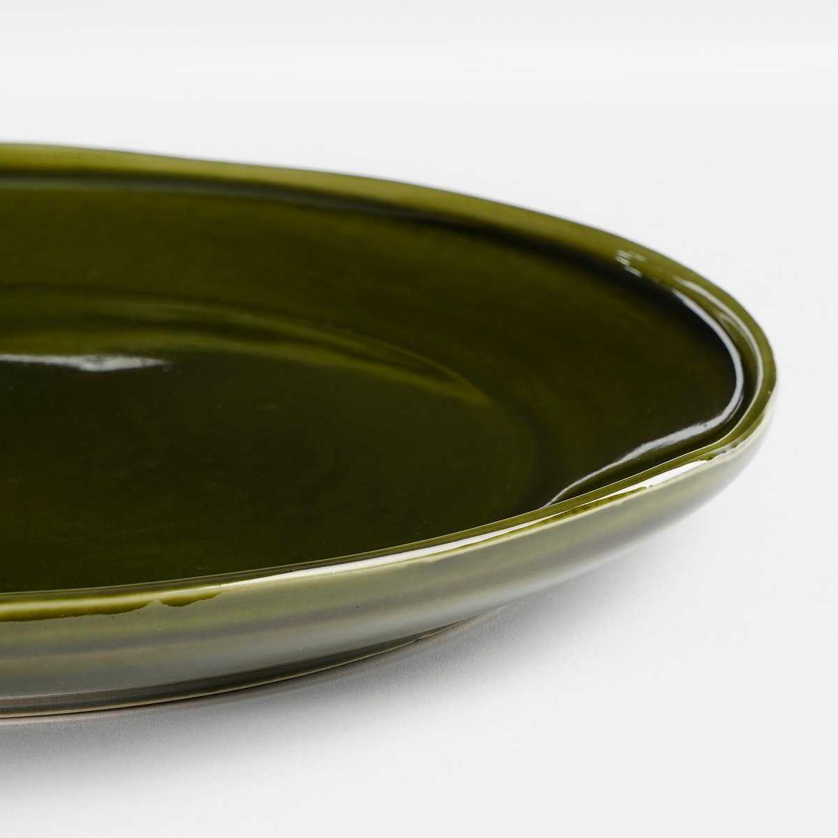 Rhea Dinner Plate - Ø28 cm - Ceramic - Green