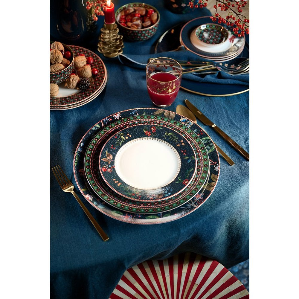 Set/3 Breakfast Set Berry Blues - Pimis Living