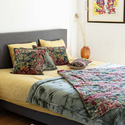 Ewan Multico gedruckter Plaid 135 x 200 - Pimis Living