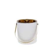 ECRU und Golden Ice Eimer 15x15x18,5 cm AULICA