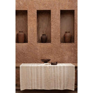 Die Provence-Tischdecke – Naturschwarzweiß – 150 x 250 Bazar Bizar Living