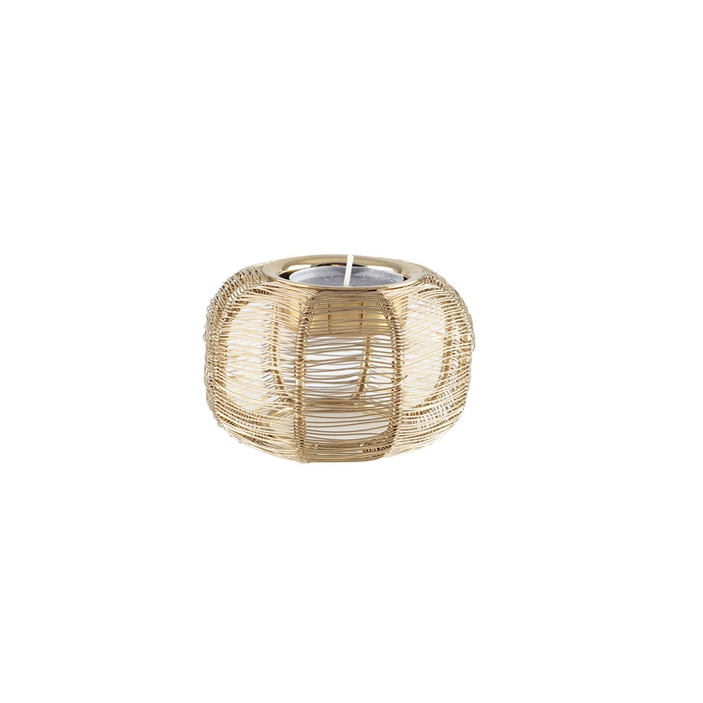 Runde Candlestick 9x9x5cm - Pimis Living