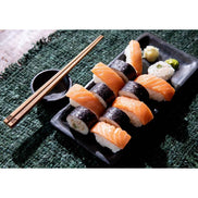 The Burned Sushi Teller - Schwarz - L Bazar Bizar Living