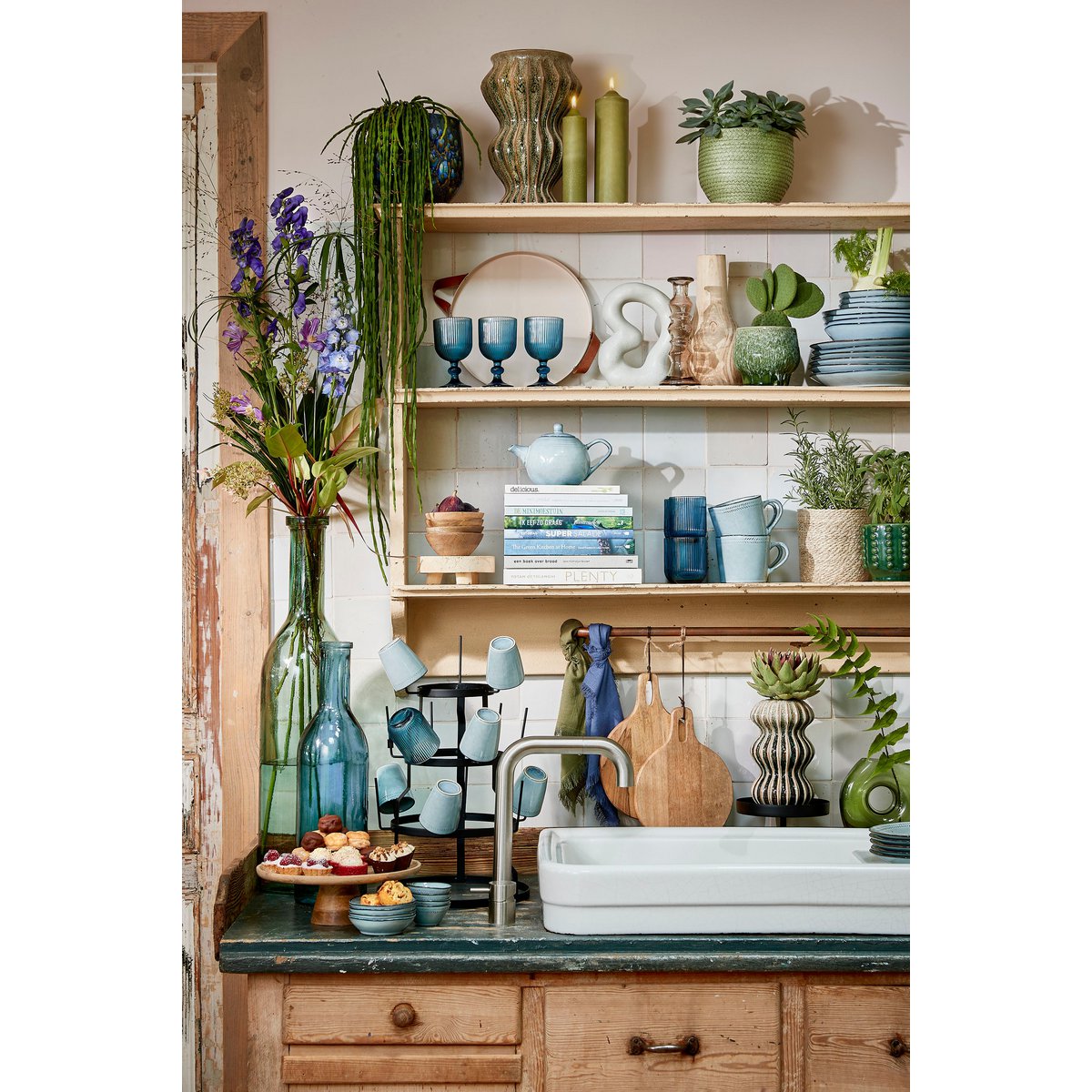 Duko Servierbrett – Ø28 cm – 100 % FSC Mangoholz – Braun - Pimis living by Konceptpunkt