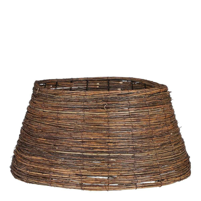 Weihnachtsband - H26 X Ø55 cm - Weidenzweige - Brown