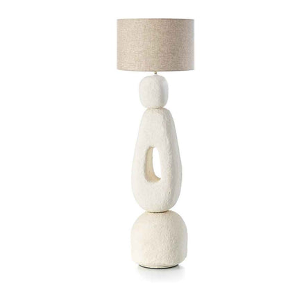 Die Lampatha Christie Stehlampe – Weiß – XL Bazar Bizar Living