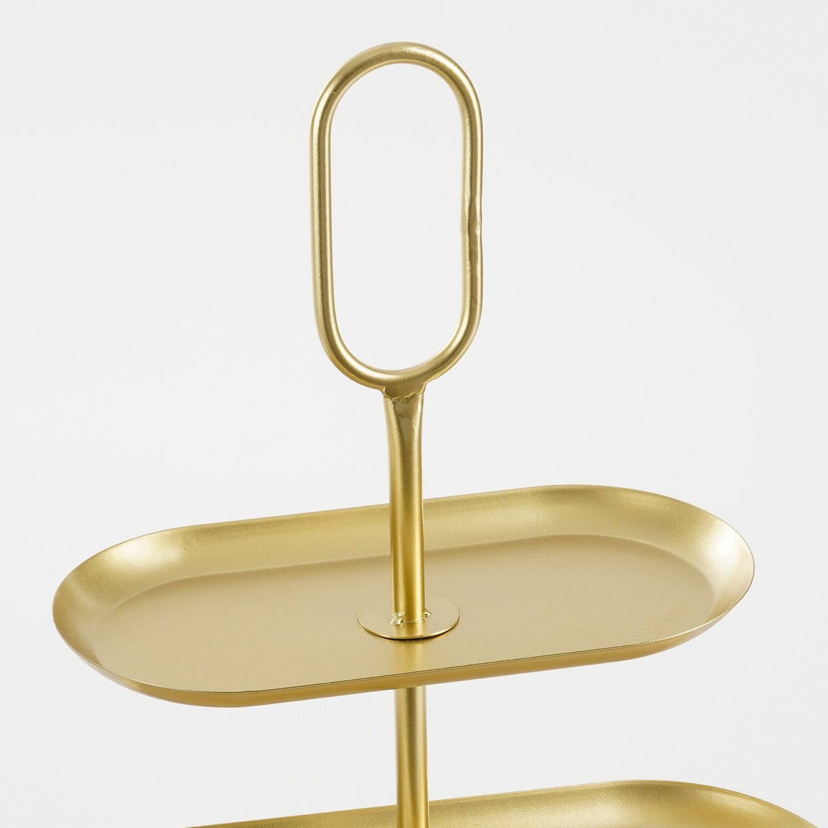 Rama Etagere 2 Ebenen – L38 x B17 x H37 cm – Metall – Gold