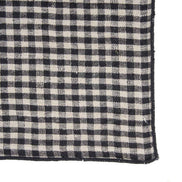 Die Picknick-Serviette – Naturschwarz – 45 x 45 Bazar Bizar Living