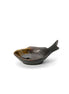 Die Merapi-Schale in Fischform – Braun – S Bazar Bizar Living