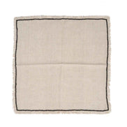 Die Toskana-Serviette – Naturschwarz – 45 x 45 Bazar Bizar Living