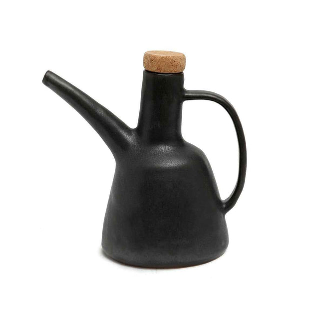 Die Olivenölflasche N ° 79 - Schwarz Bazar Bizar Living