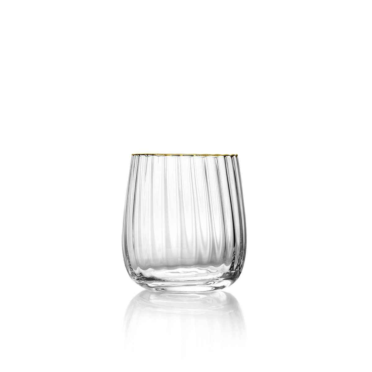 Der Golden Rim Tumbler – Natürliches Gold Bazar Bizar Living