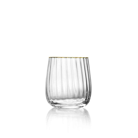 Der Golden Rim Tumbler – Natürliches Gold Bazar Bizar Living