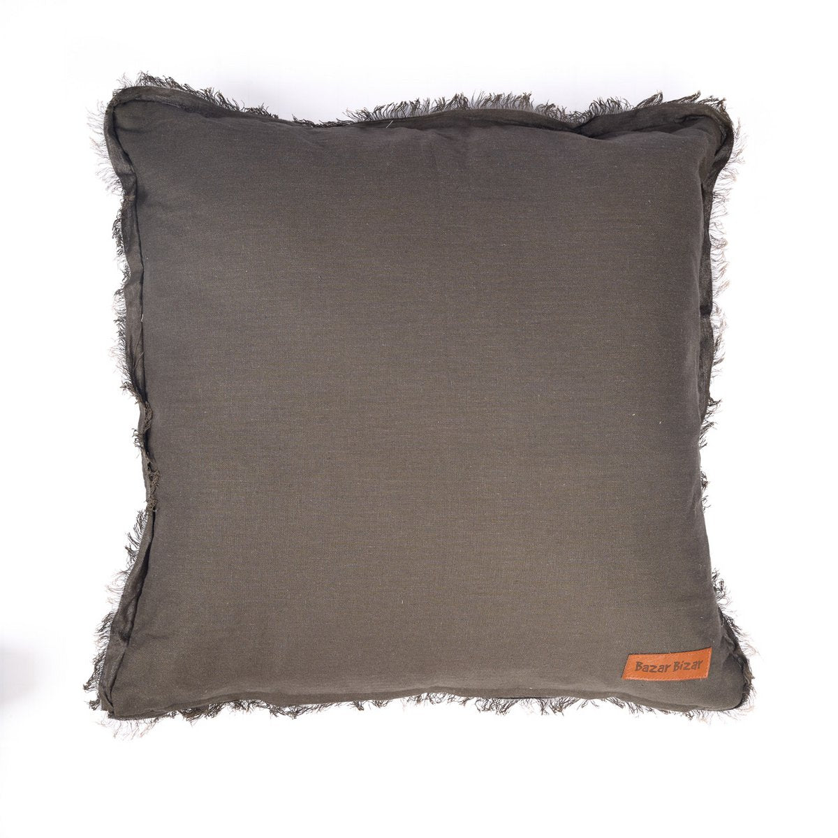 Der Smoky Vibe Kissenbezug – Grau - Pimis Living