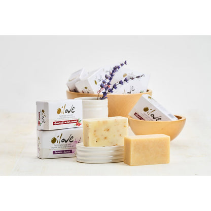 OILOVE® HANDGEMACHTES SEIFENSTÜCK MIT BIO-OLIVENÖL EXTRA NATIV - Pimis Living