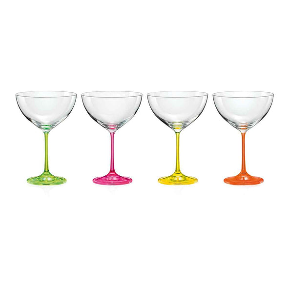 340 ml Neoncocktailgläser - Los 4 AULICA