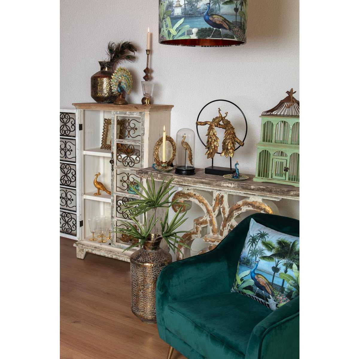 Decorative cushion multicolored 45x45x4 cm