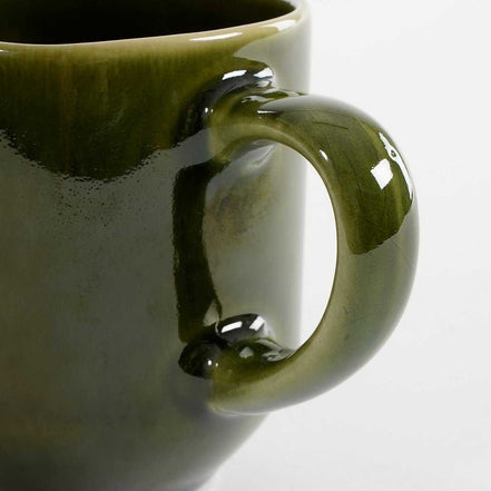 Rhea Becher - 316 ml - Keramik - Grün
